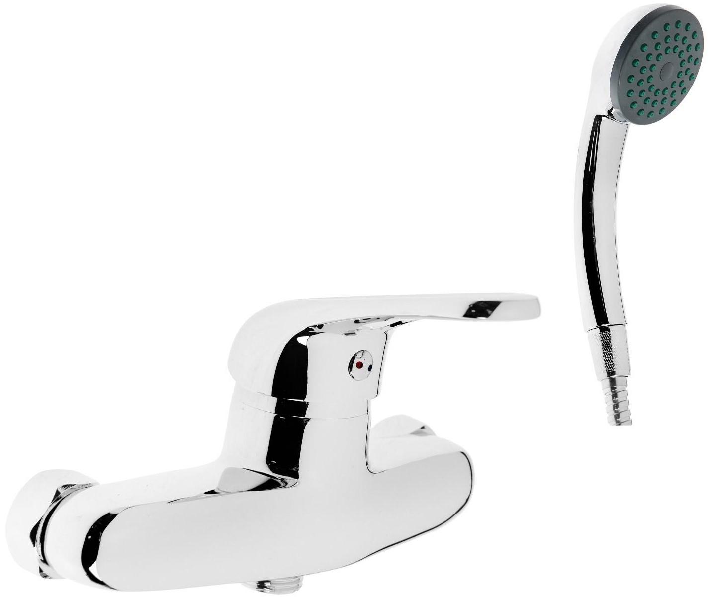 Смеситель душа Accoona А8060, однорычажный, хром