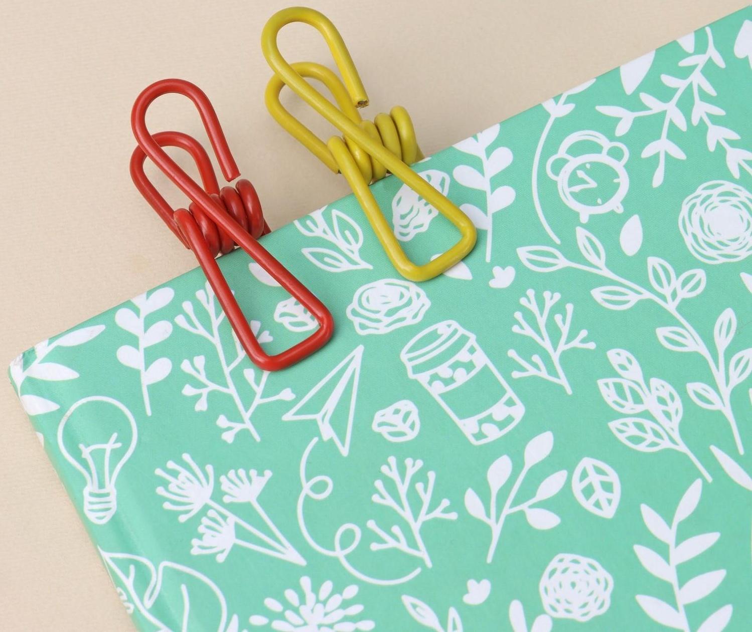 Прищепки бельевые Доляна, 5,5 см, 10 шт, цвет МИКС