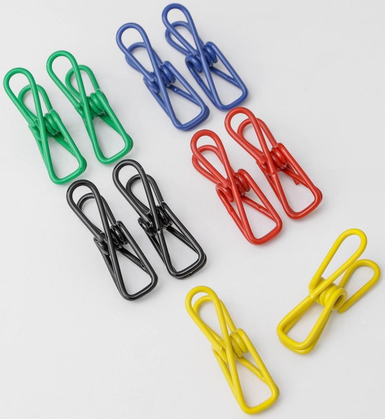 Прищепки бельевые Доляна, 5,5 см, 10 шт, цвет МИКС