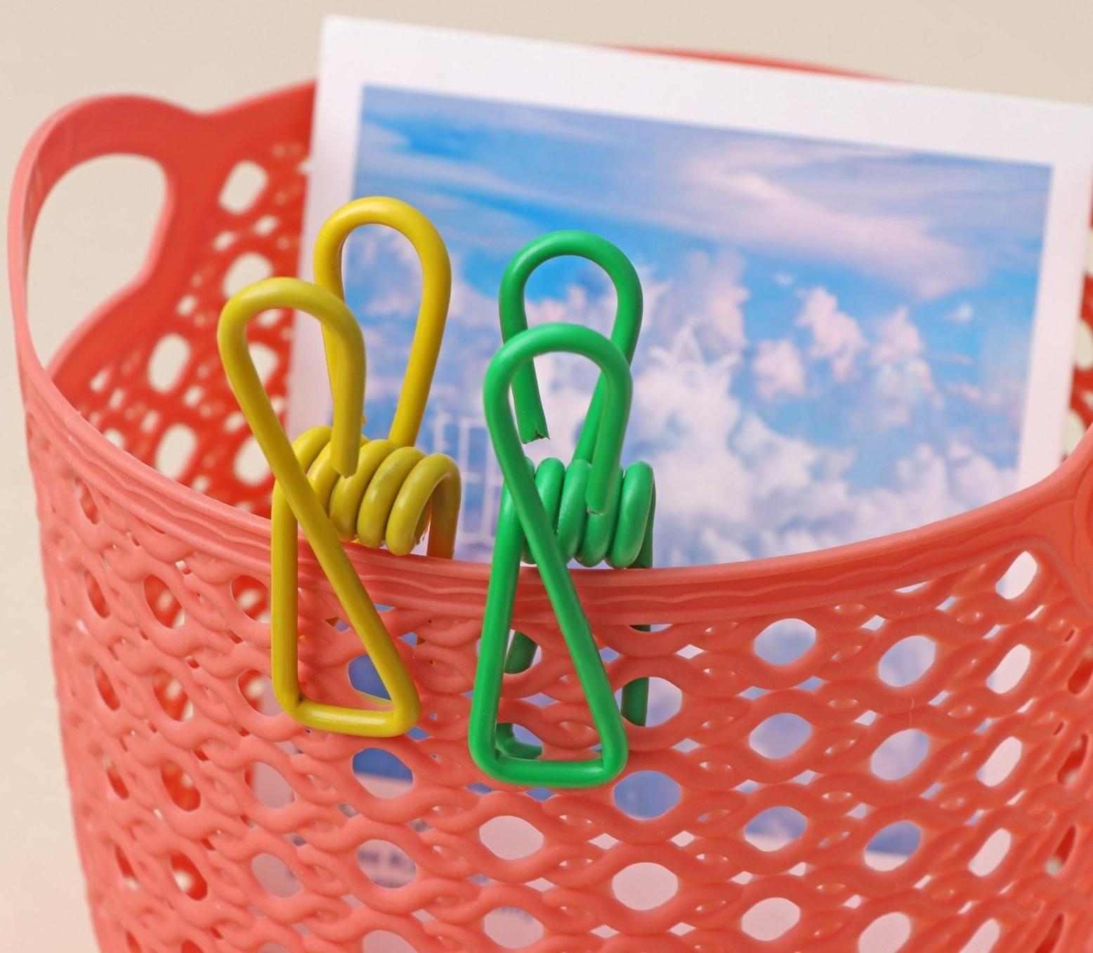 Прищепки бельевые Доляна, 5,5 см, 10 шт, цвет МИКС