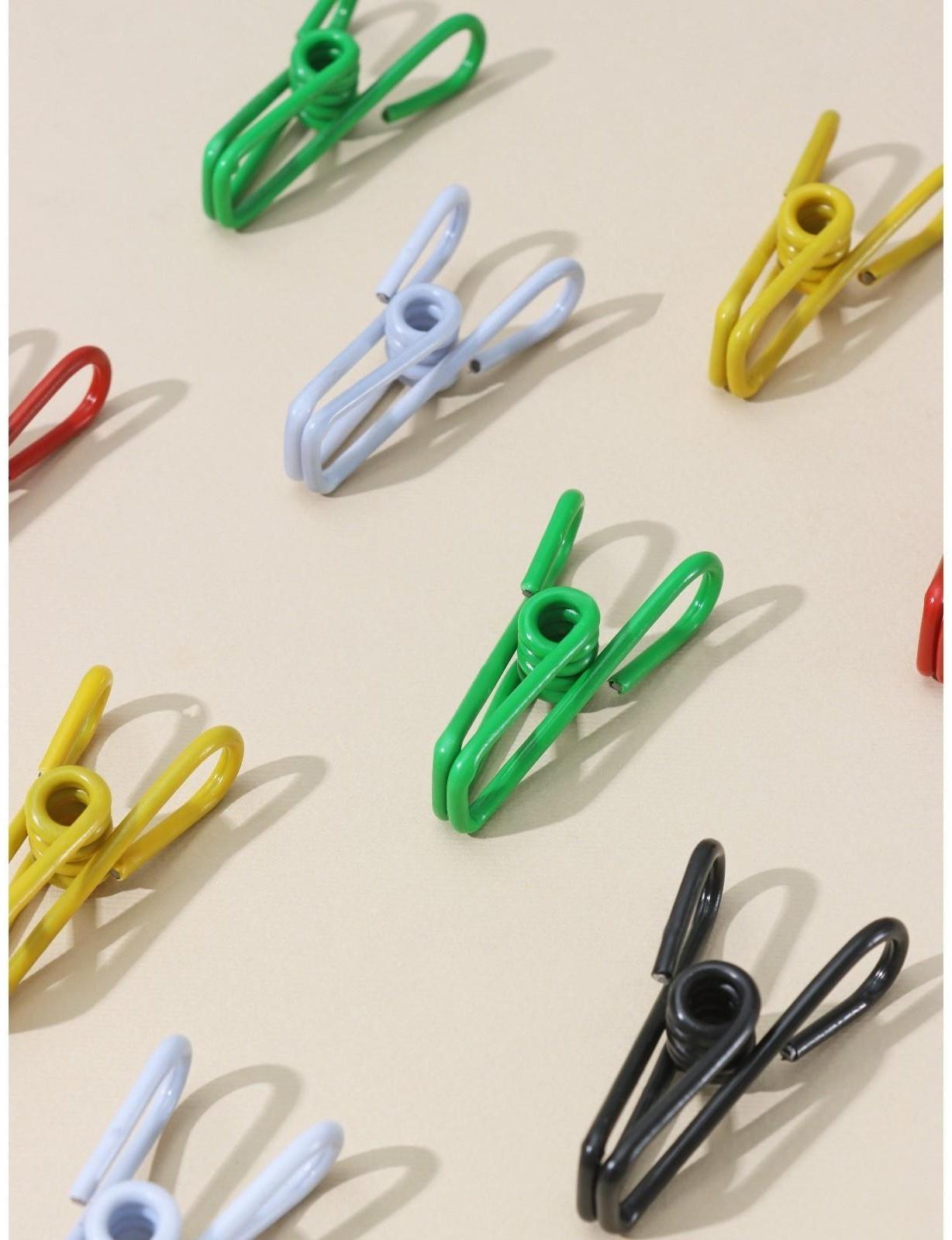 Прищепки бельевые Доляна, 5,5 см, 10 шт, цвет МИКС