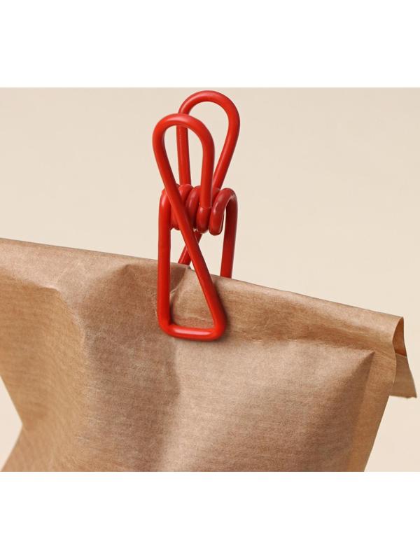 Прищепки бельевые Доляна, 5,5 см, 10 шт, цвет МИКС