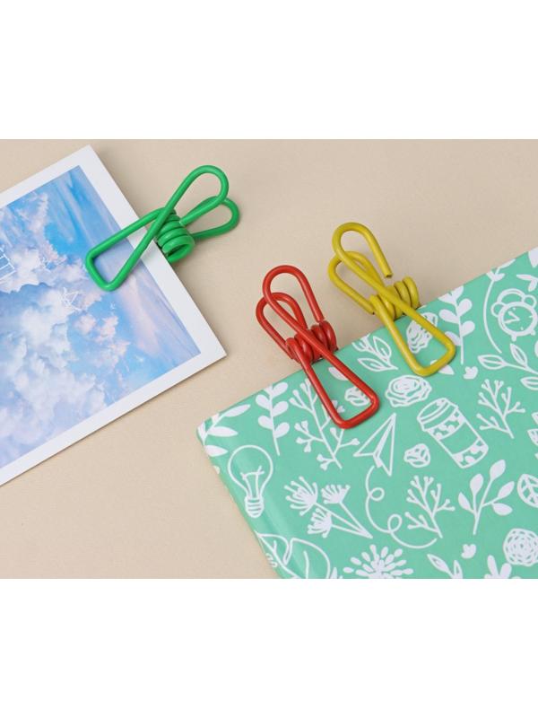 Прищепки бельевые Доляна, 5,5 см, 10 шт, цвет МИКС