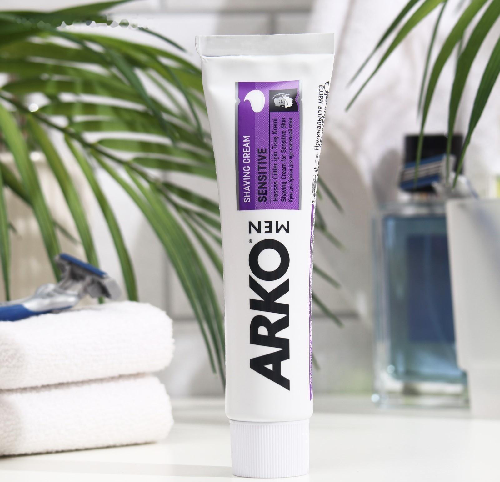 Крем для бритья Arko Men Sensitive, 65 мл