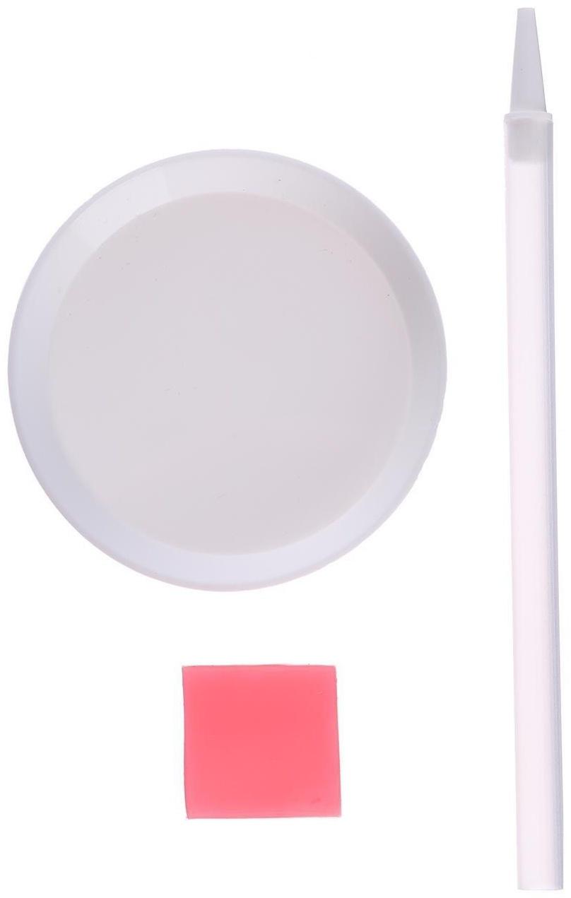 Алмазная мозаика наклейка для детей «Зайка»