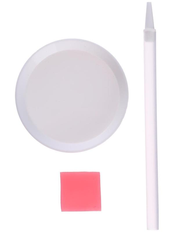 Алмазная мозаика наклейка для детей «Зайка»