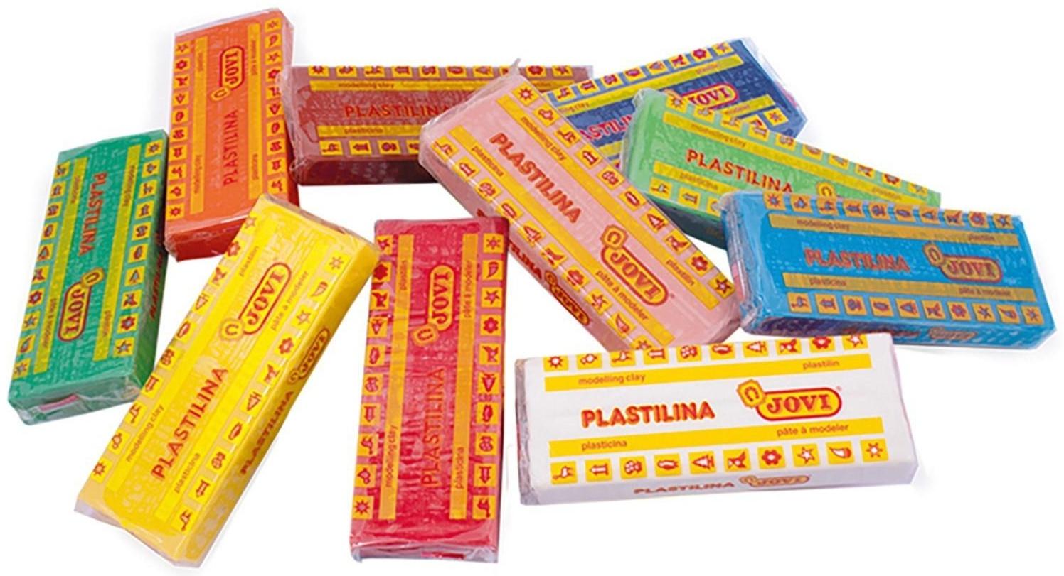 Пластилин растительный, 10 цветов, 1500 г, JOVI, картон, ДЛЯ МАЛЫШЕЙ