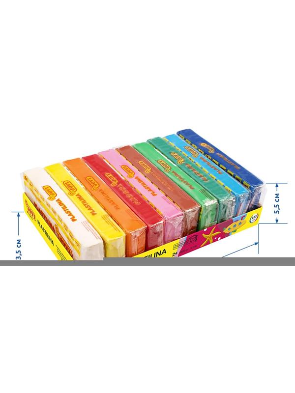 Пластилин растительный, 10 цветов, 1500 г, JOVI, картон, ДЛЯ МАЛЫШЕЙ