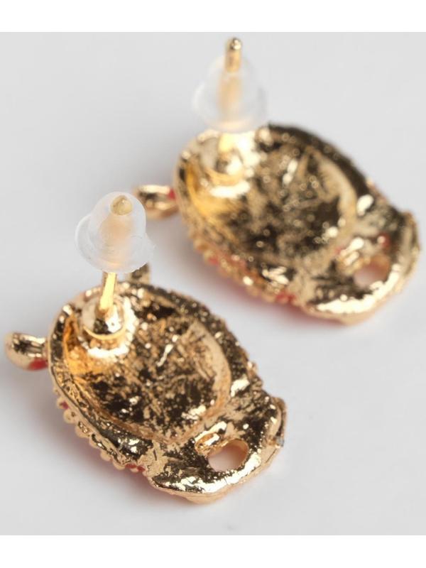 Серьги эмаль 