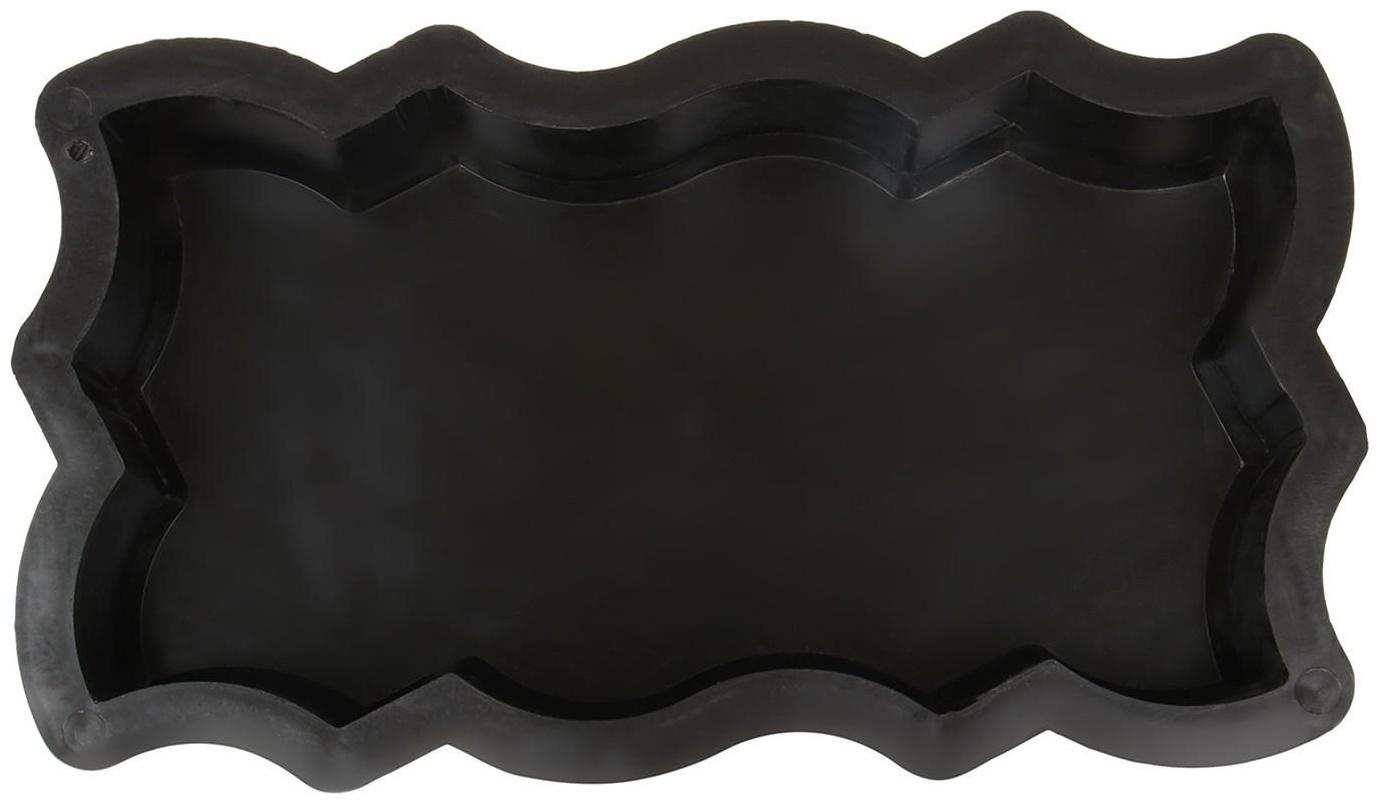 Форма для тротуарной плитки «Волна Зигзаг», 26 × 13 × 5.6 см, Ф11004, 1 шт.
