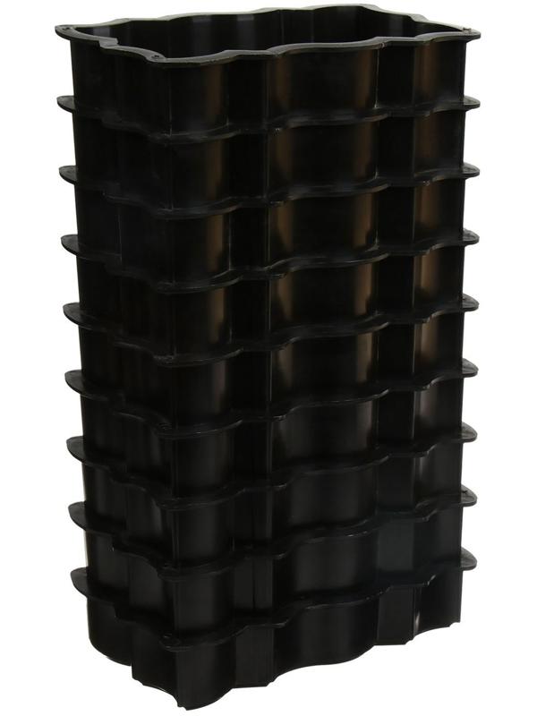 Форма для тротуарной плитки «Волна Зигзаг», 26 × 13 × 5.6 см, Ф11004, 1 шт.