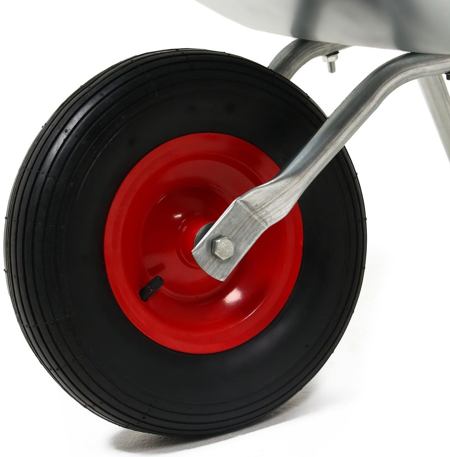 Тачка садово-строительная, одноколёсная: груз/п 85 кг, объём 100 л