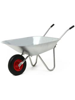 Тачка садово-строительная, одноколёсная: груз/п 85 кг, объём 100 л