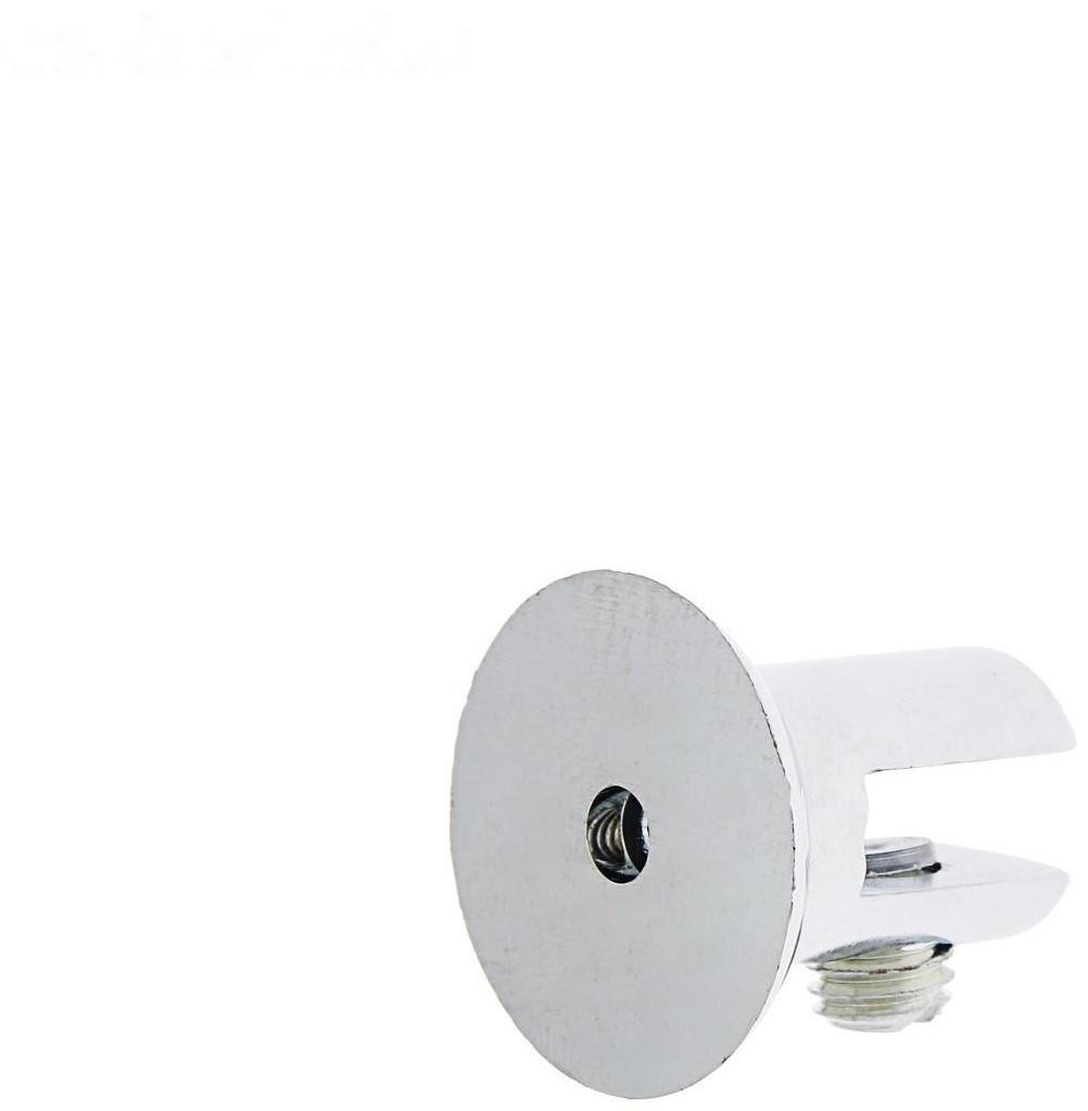 Полкодержатель, для полки до 8 мм, цвет хром