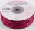 Лента фигурная «Вьюнчик», 25 мм, 9 ± 0,5 м, цвет вишнёвый