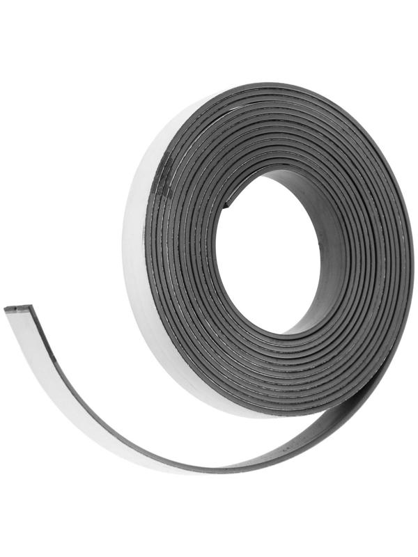 Магнитная лента ТУНДРА, с клеевым слоем, 12.5 х 1.5 мм, длина 3 м