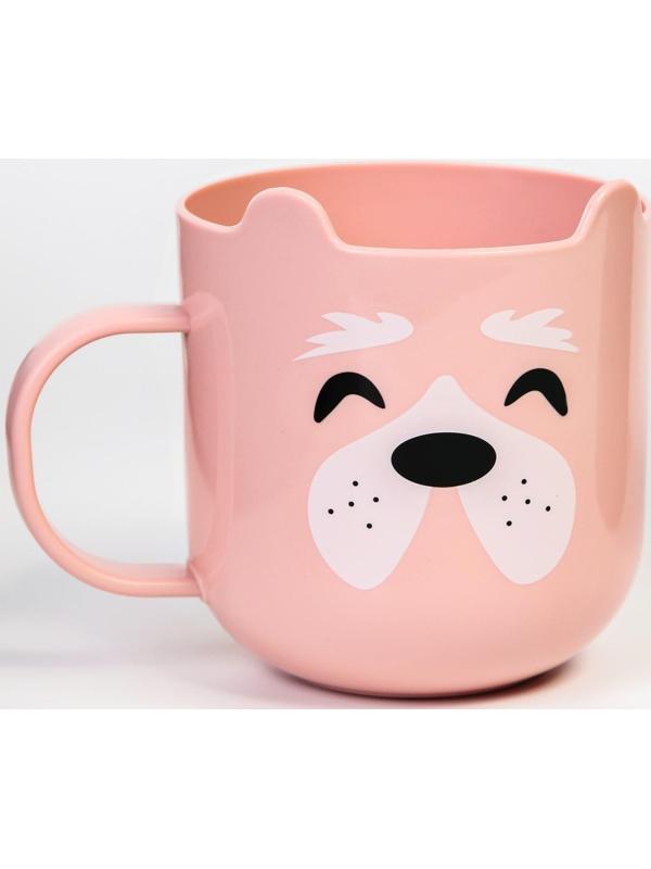 Кружка детская 370 мл., «Мордочки», цвет и рисунок МИКС
