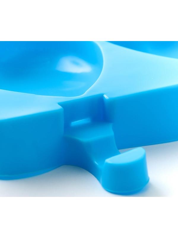 Форма для мороженого «Сердца», 37×15×2,5 см, 4 ячейки (9,2×8,4 см), цвет МИКС