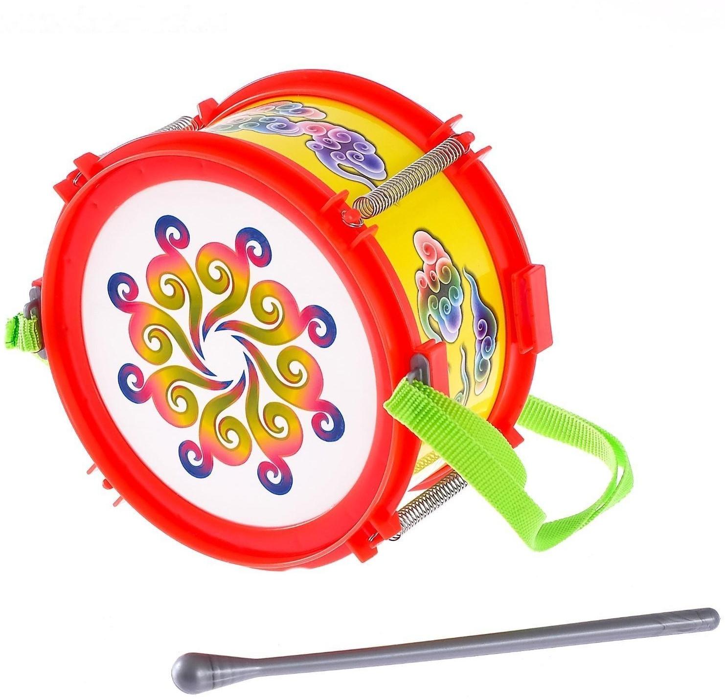 Игрушечный барабан «Созвездие», детский, цвета МИКС