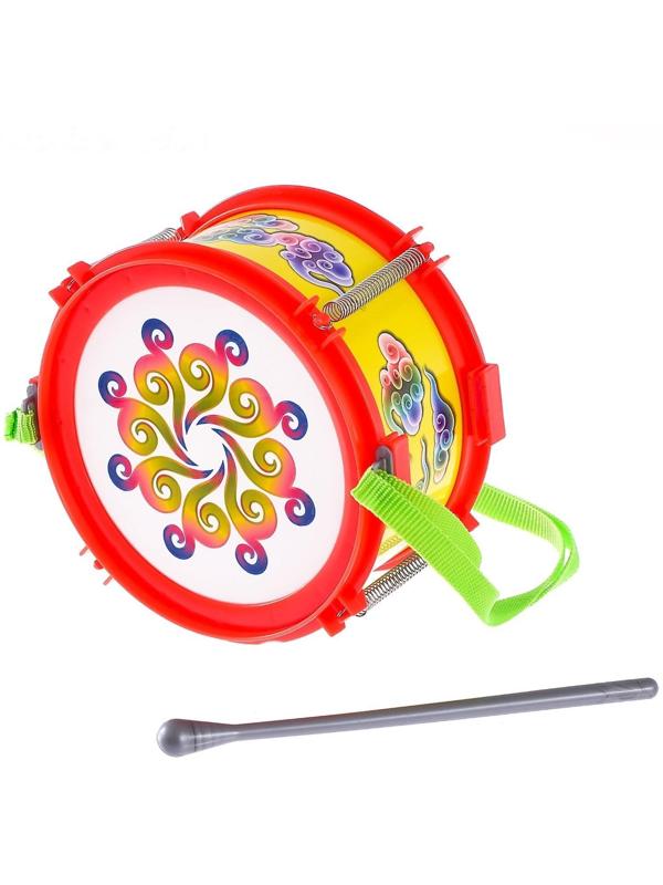 Игрушечный барабан «Созвездие», детский, цвета МИКС