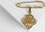 Булавка с подвеской 