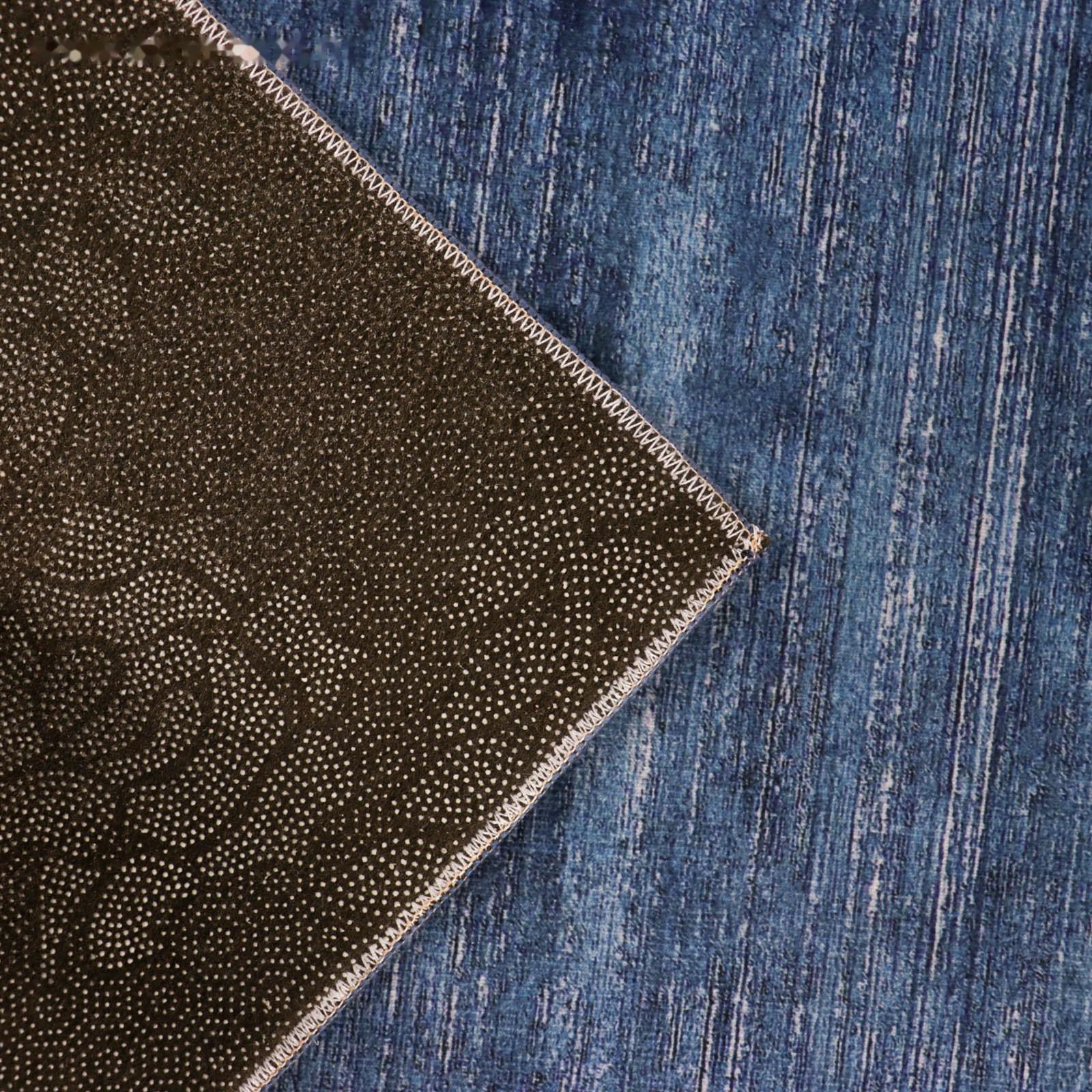 Коврик Доляна «По домашнему» , 50×80 см, цвет синий