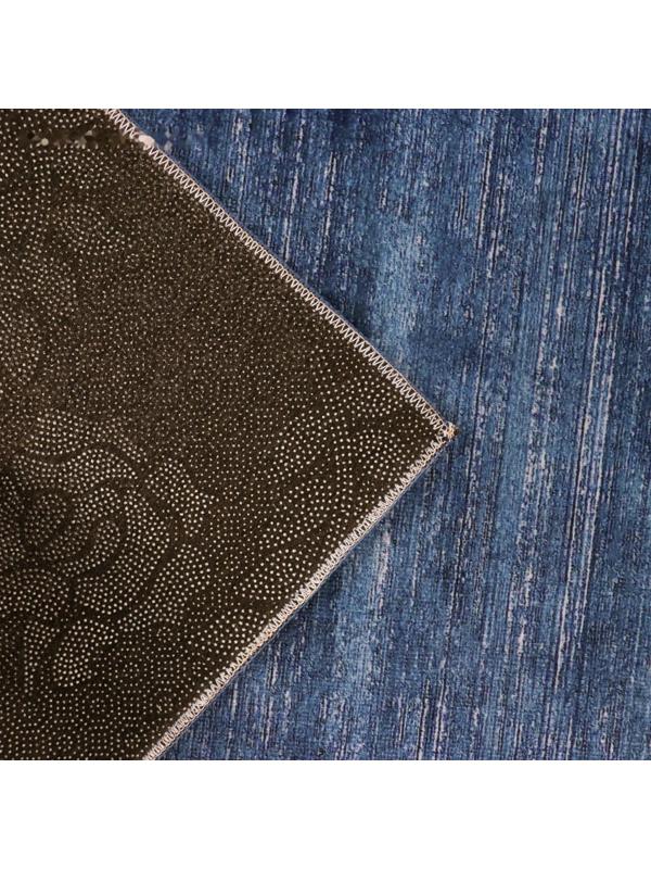 Коврик Доляна «По домашнему» , 50×80 см, цвет синий