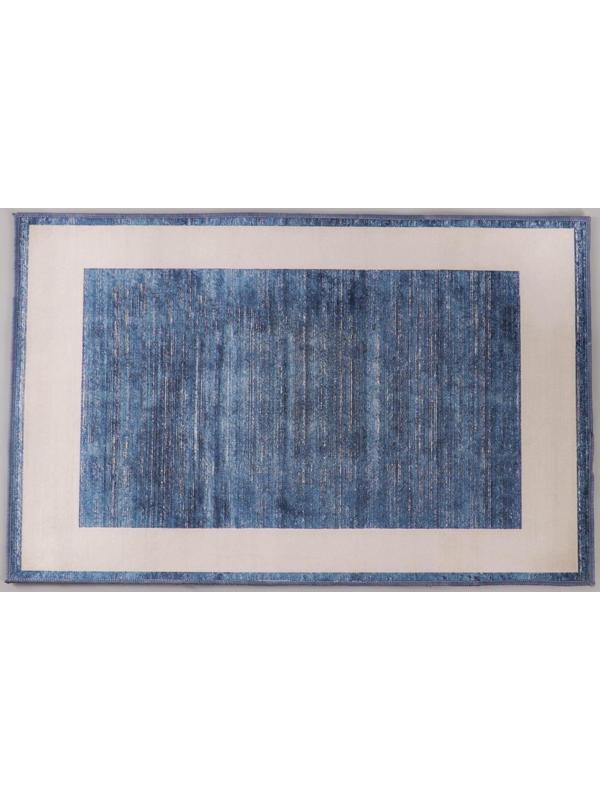 Коврик Доляна «По домашнему» , 50×80 см, цвет синий