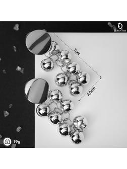 Серьги металл 