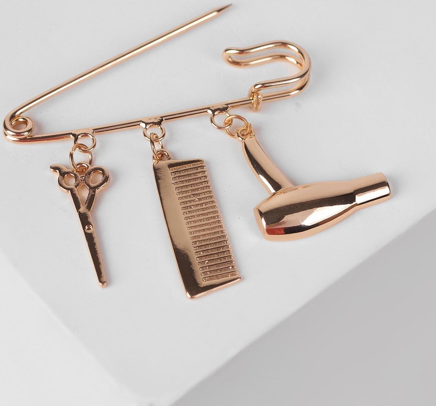 Булавка с подвесками 