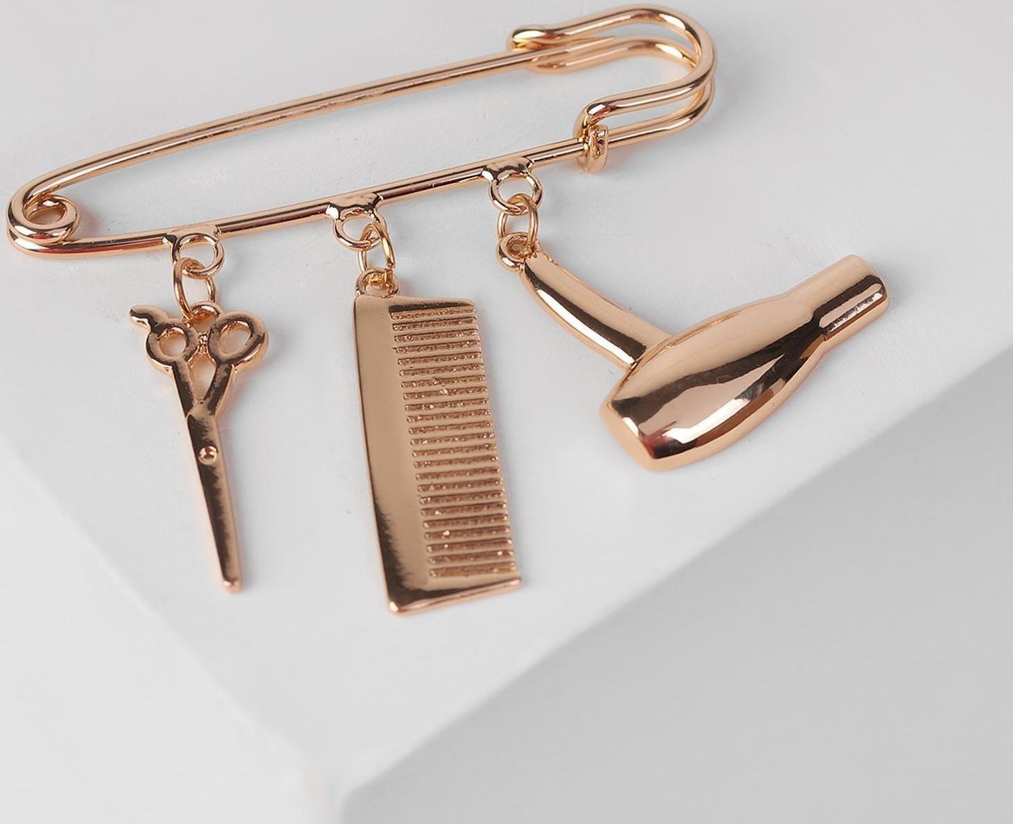 Булавка с подвесками 