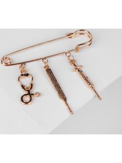 Булавка с подвесками 