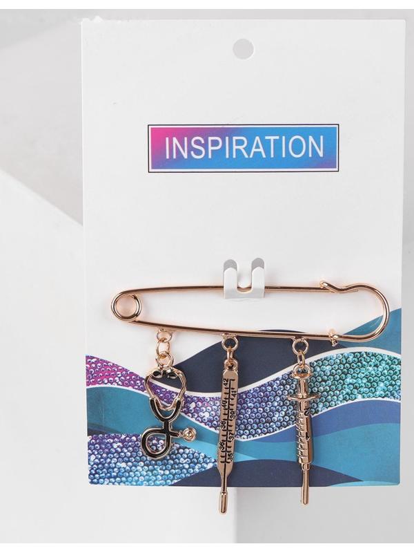 Булавка с подвесками 