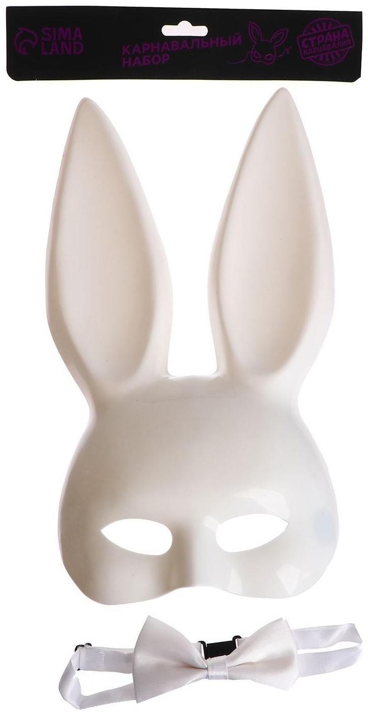 Карнавальный набор «Малышка на миллион», маска, бабочка