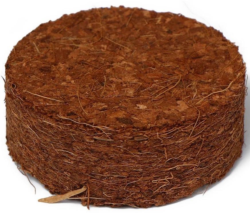 Таблетки кокосовые, d = 4 см, без оболочки, набор 10 шт., Greengo