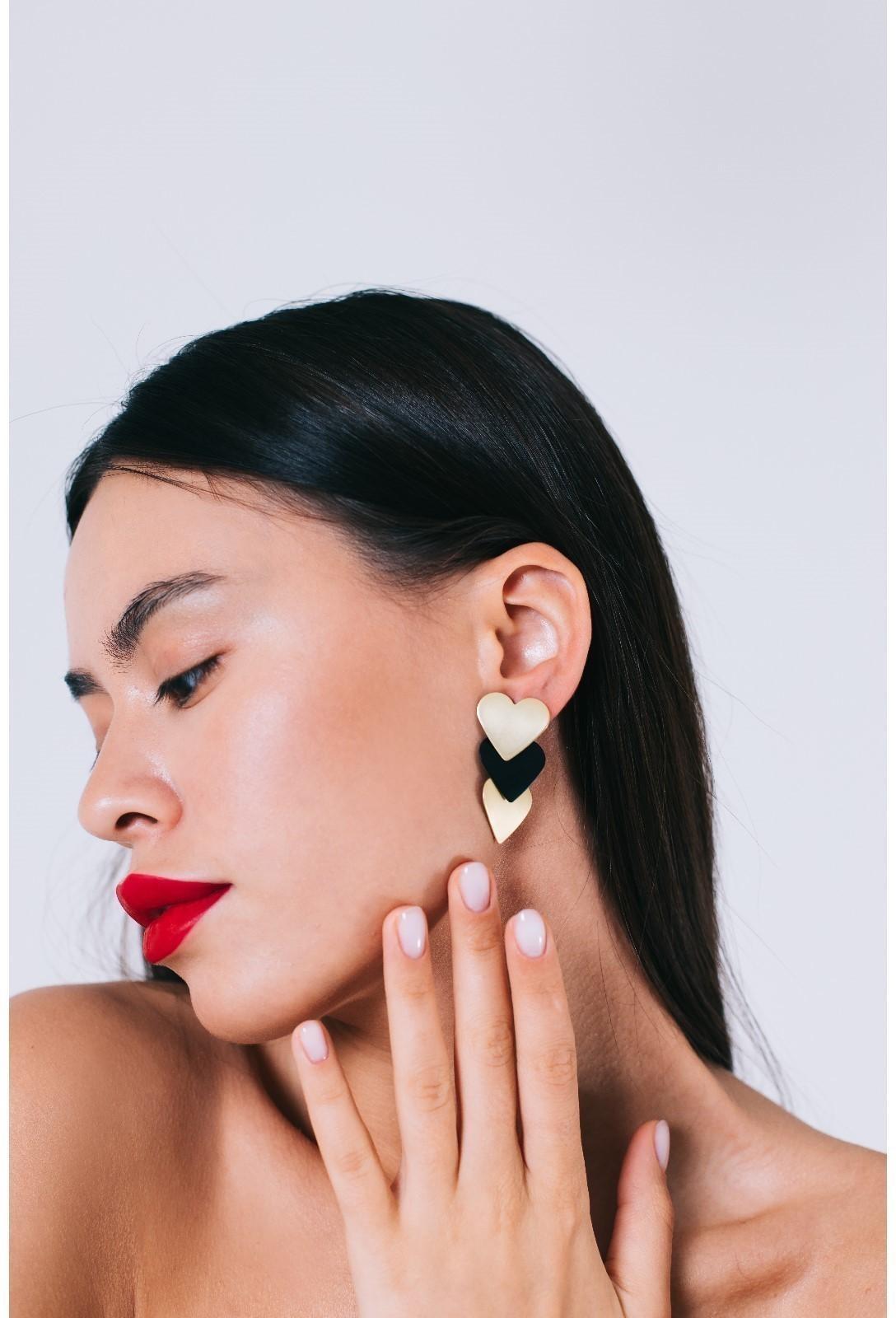 Серьги металл 