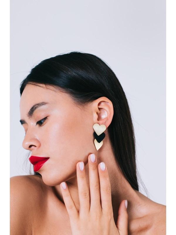 Серьги металл 