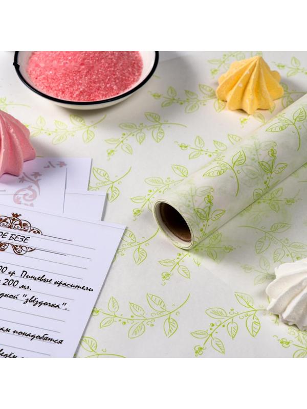 Бумага силиконизированная «Весна», для выпечки, 0,38 х 5 м