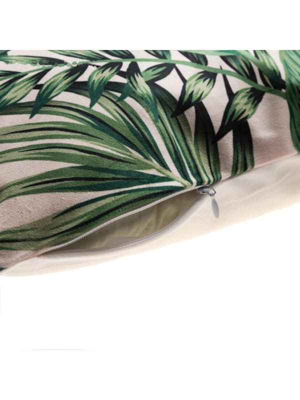 Наволочка декоративная Этель «Тропики» 40х40 см, велюр, 100% п/э