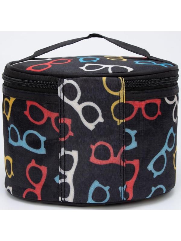 Косметичка на молнии, цвет чёрный