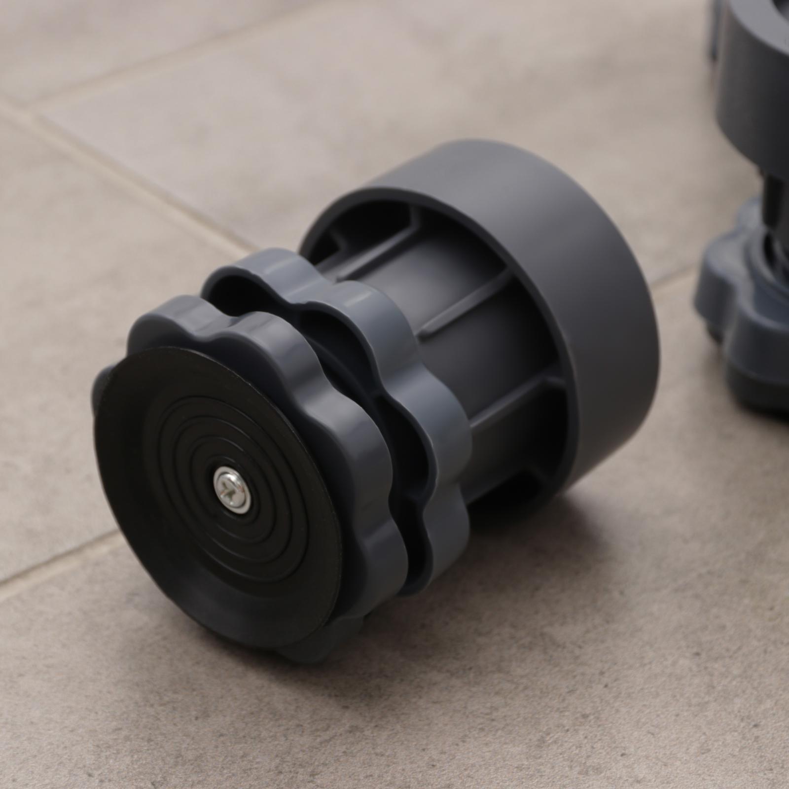 Подставки антивибрационные раздвижные, 4 шт, 6,5×8-10 см, d=4,7 см