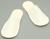 Одноразовые тапочки, Стандарт Лайт, молочные / белые, с закрытым мысом, 42 р.