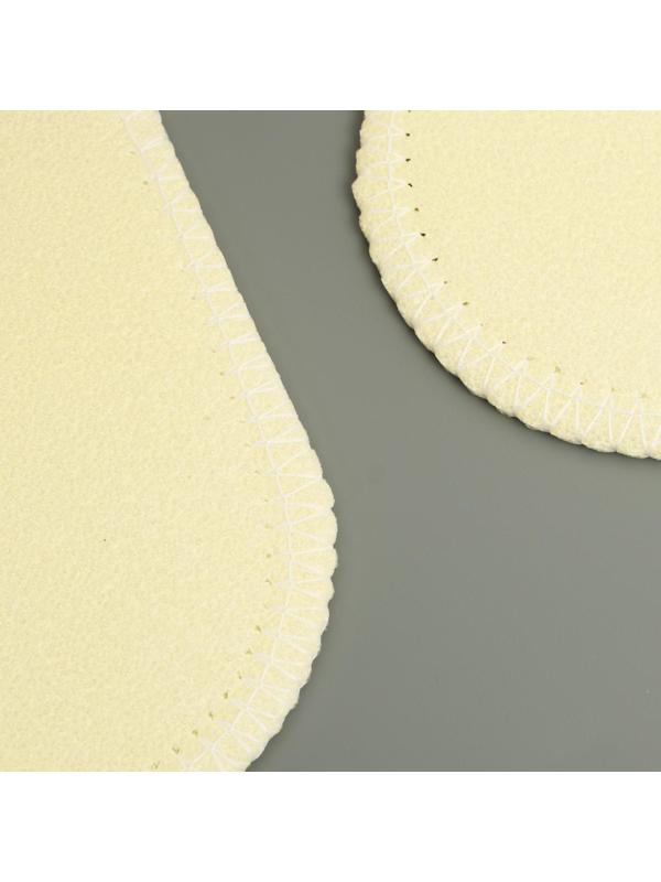 Одноразовые тапочки, Стандарт Лайт, молочные / белые, с закрытым мысом, 42 р.