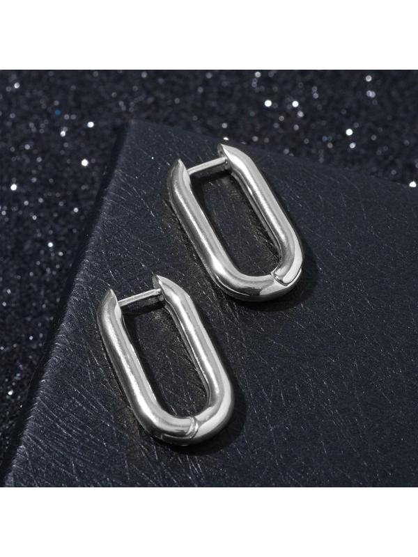 Серьги металл 