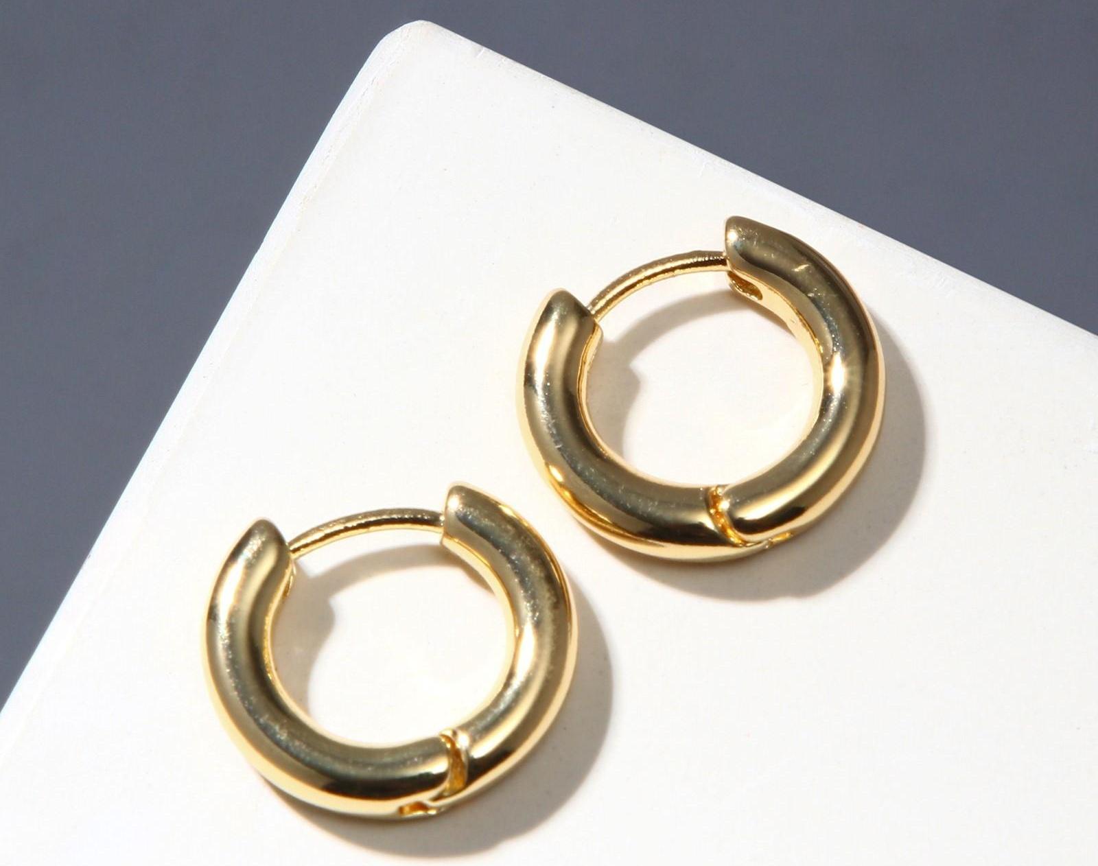 Серьги металл 