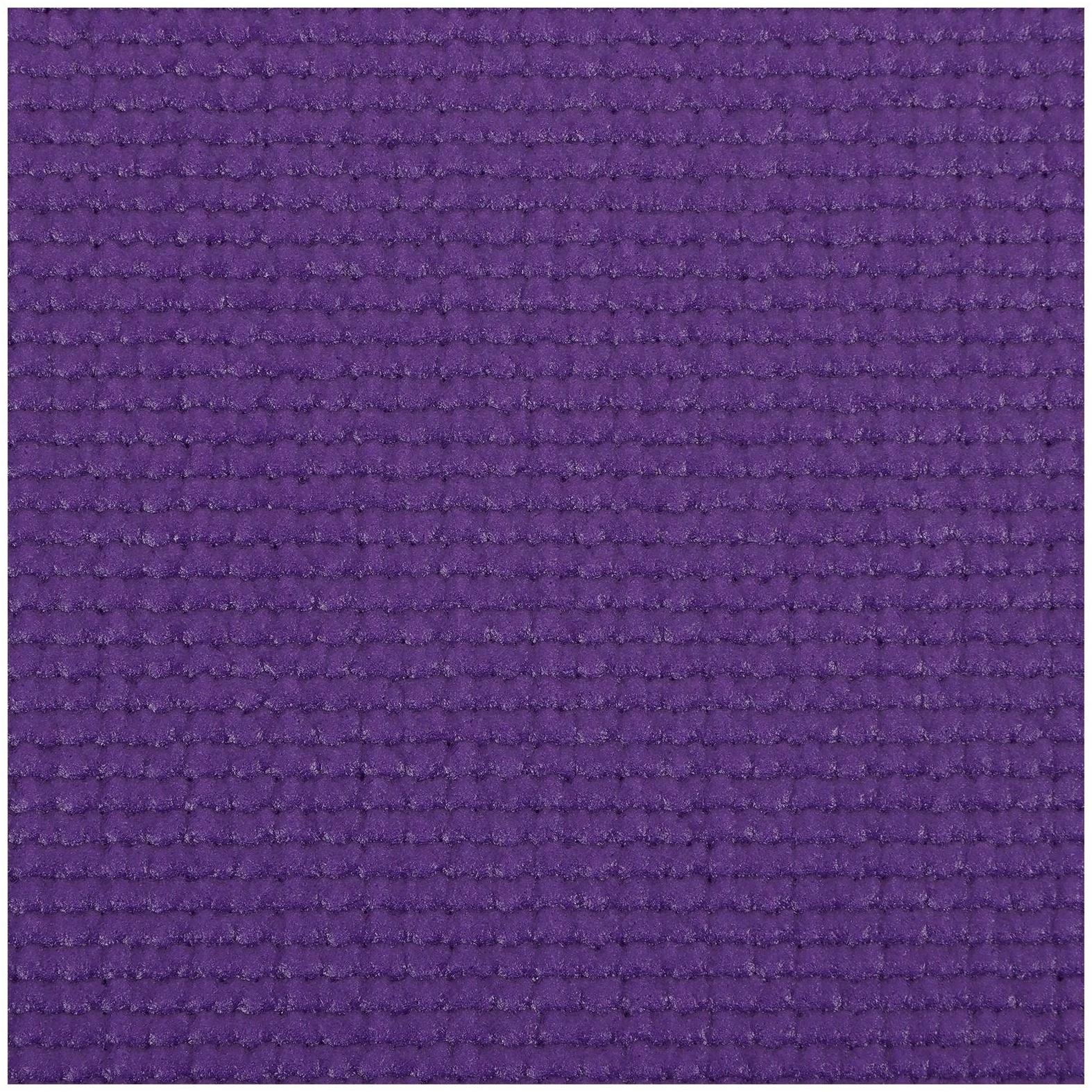 Коврик для йоги «Мандала» 173 х 61 х 0,4 см, цвет фиолетовый