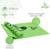 Коврик для йоги «Авокадо», 173 х 61 х 0.4 см, цвет зелёный