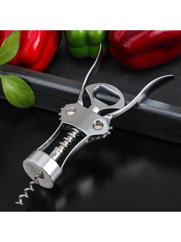 Штопор Magistro Volt, нержавеющая сталь