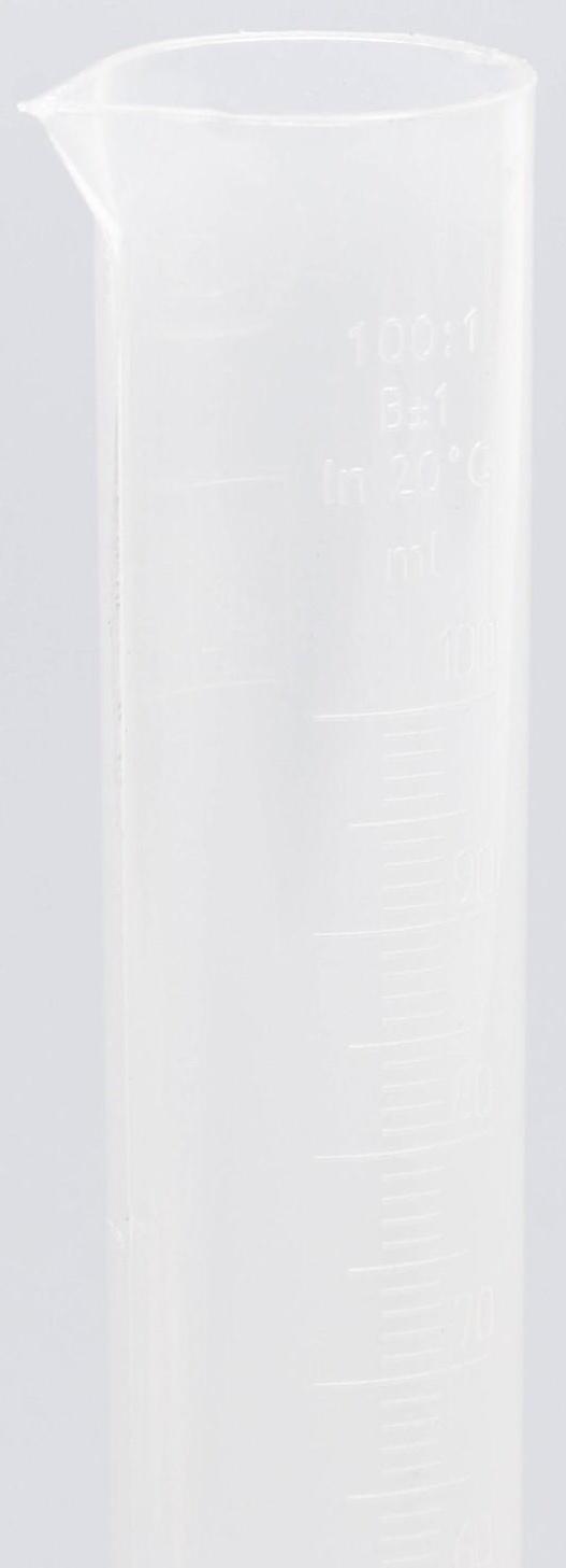 Цилиндр 100 мл с носиком (объёмная шкала)