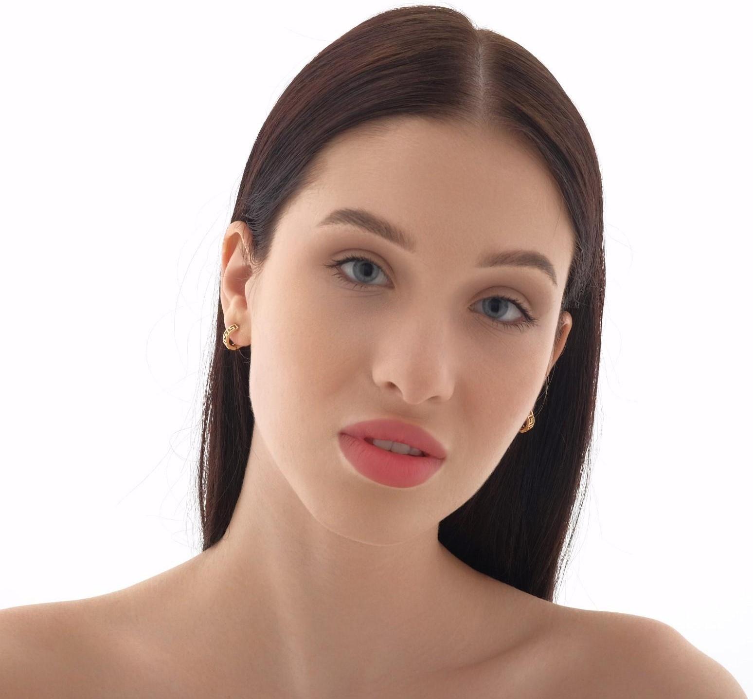 Серьги-кольца 